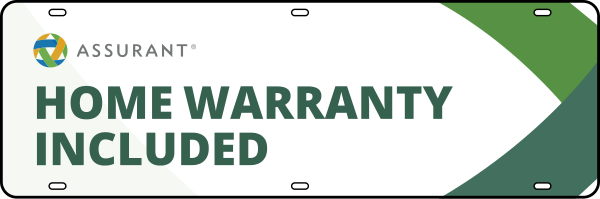 Assurant Home Warranty Included Sign Rider, 6h x 18w, 24 ga steel